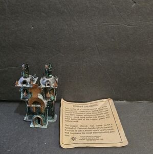 c VINTAGE NEW HAND TOOLED COPPER COLONIAL CHURCH NATIVE QUECHUA LIMA PERÚ …